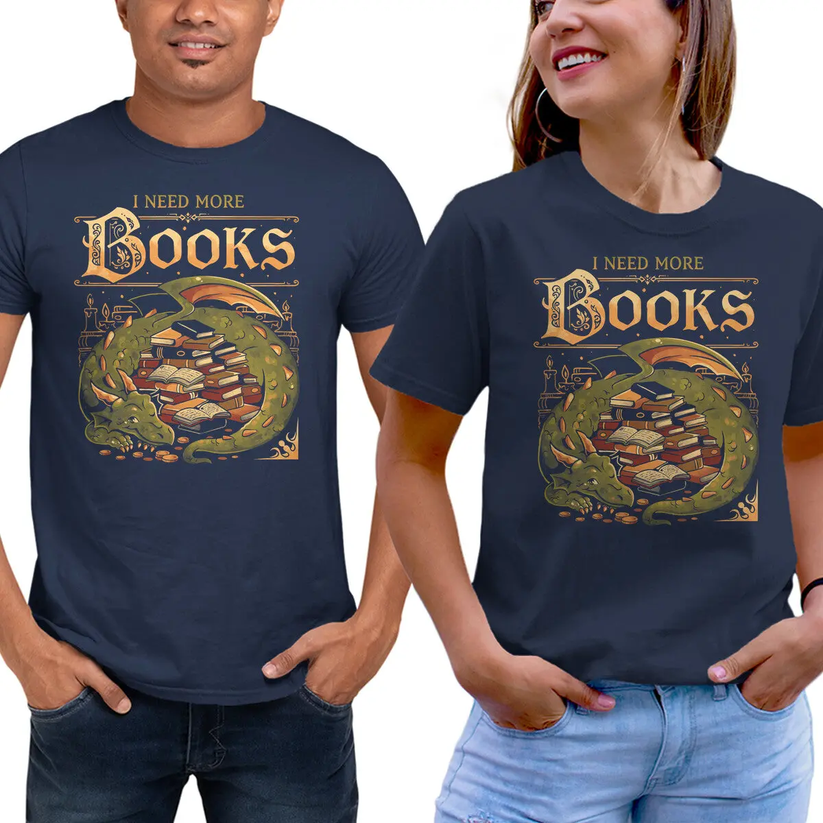Book Lover T-Shirt - Image 5