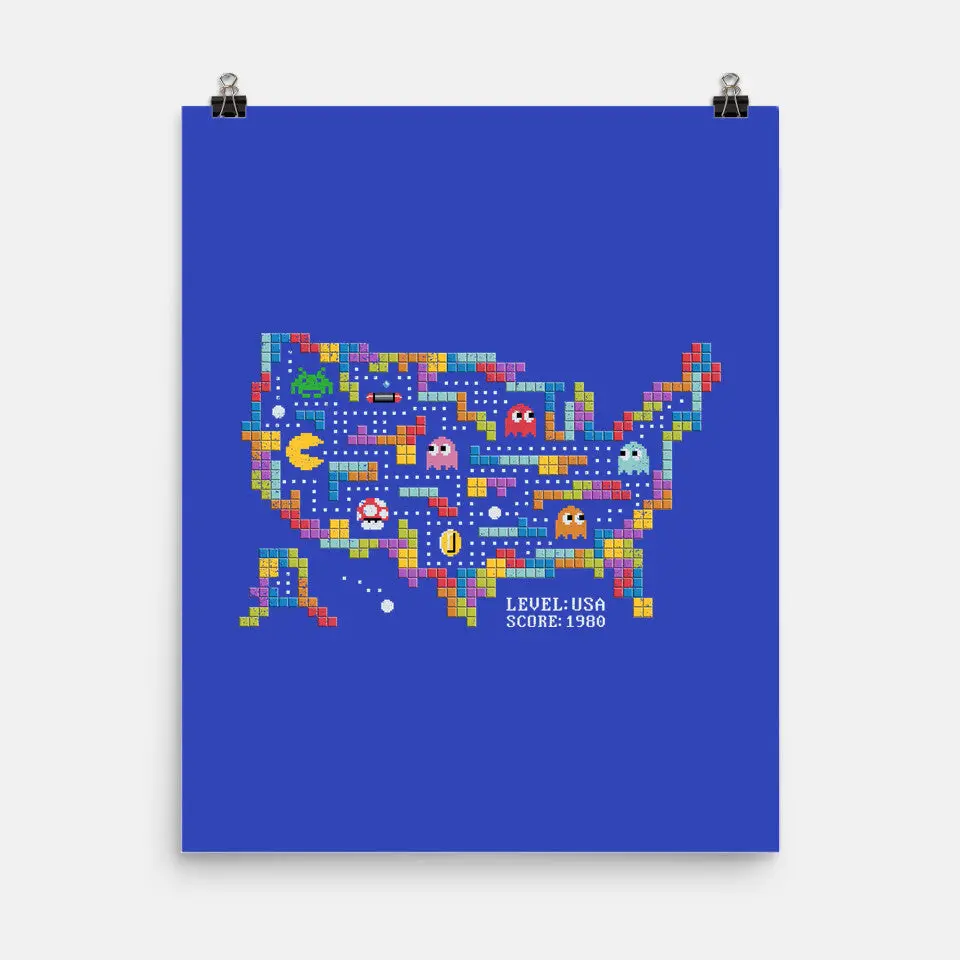 Retro Arcade Usa 8