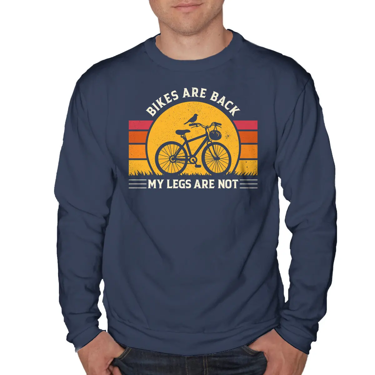 Retro Bike Culture Sweatshirt for Men and Women - Image 4