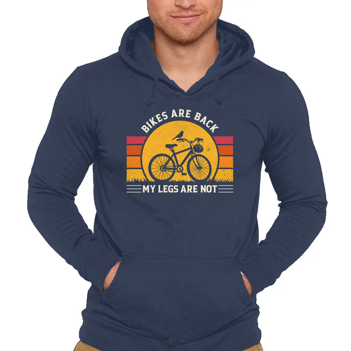 Bikes Are Back Retro Cycling Sweatshirt - Image 4