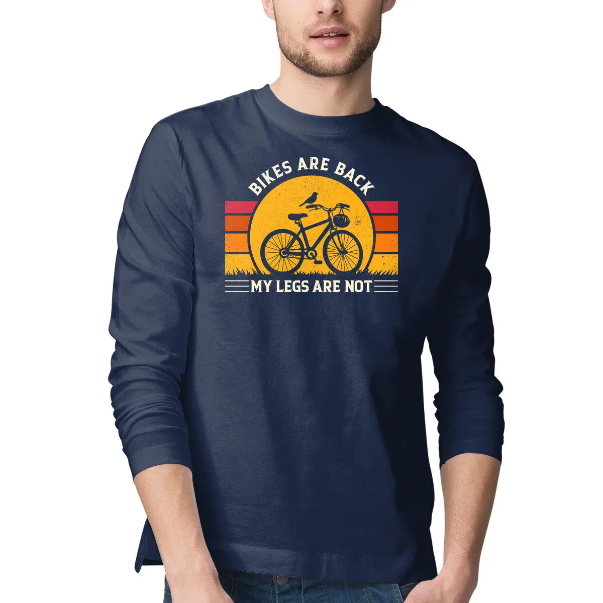 Retro-Inspired Cycling T-Shirt for Men - Image 4