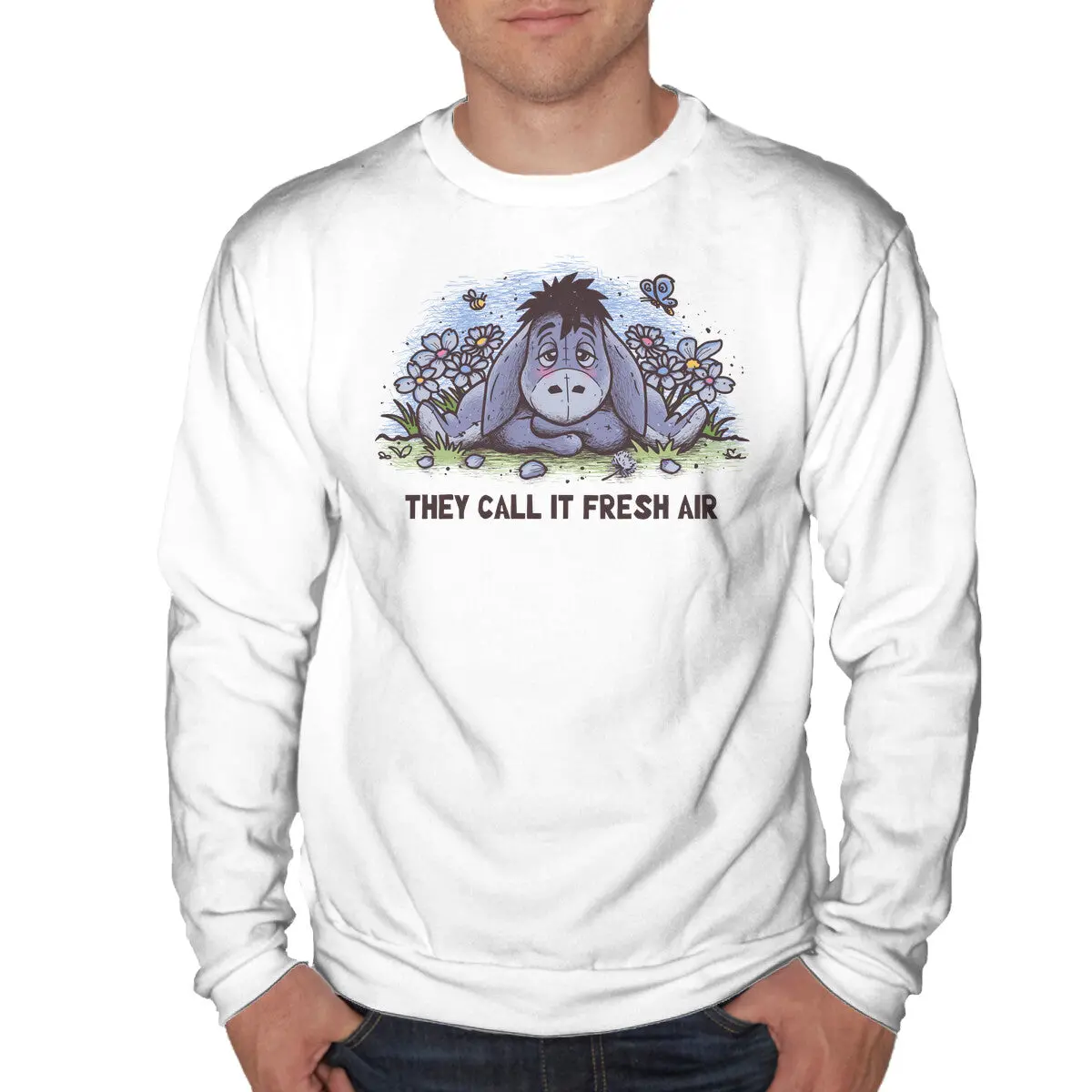 Allergic Donkey Sweatshirt - Image 4