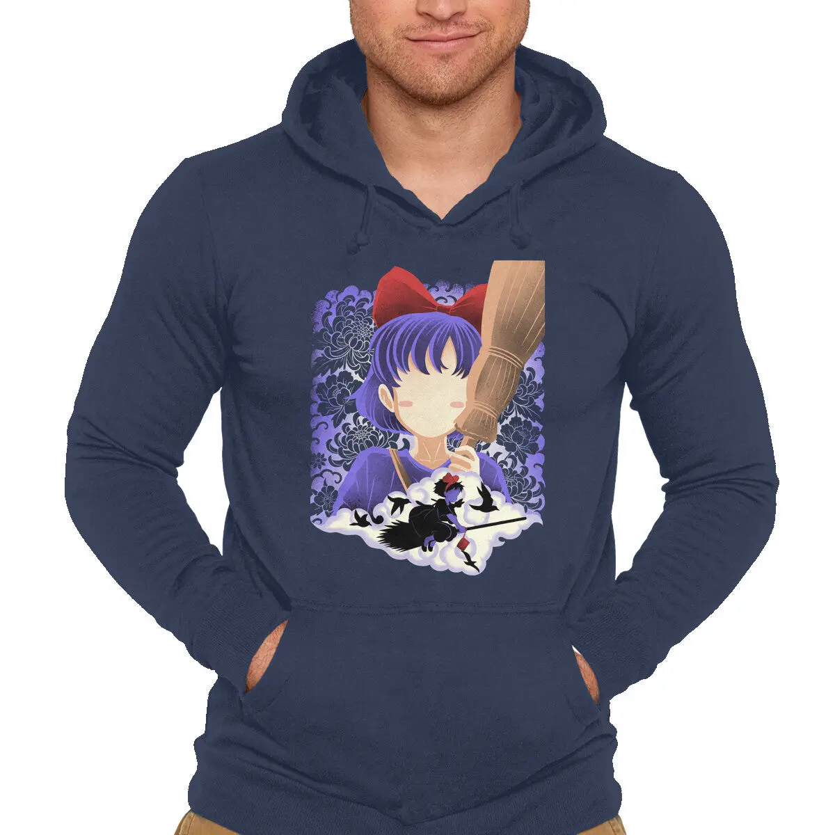 Mystic Young Witch Pullover Sweatshirt - Image 4