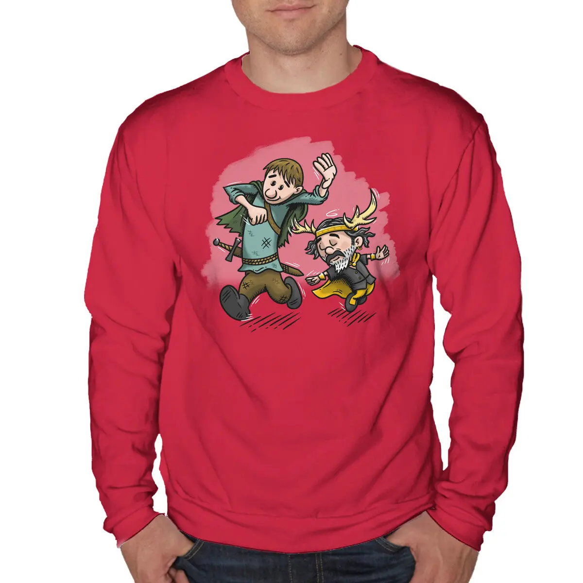 Dunk & Lyonel Unisex Crewneck Sweatshirt - Image 7