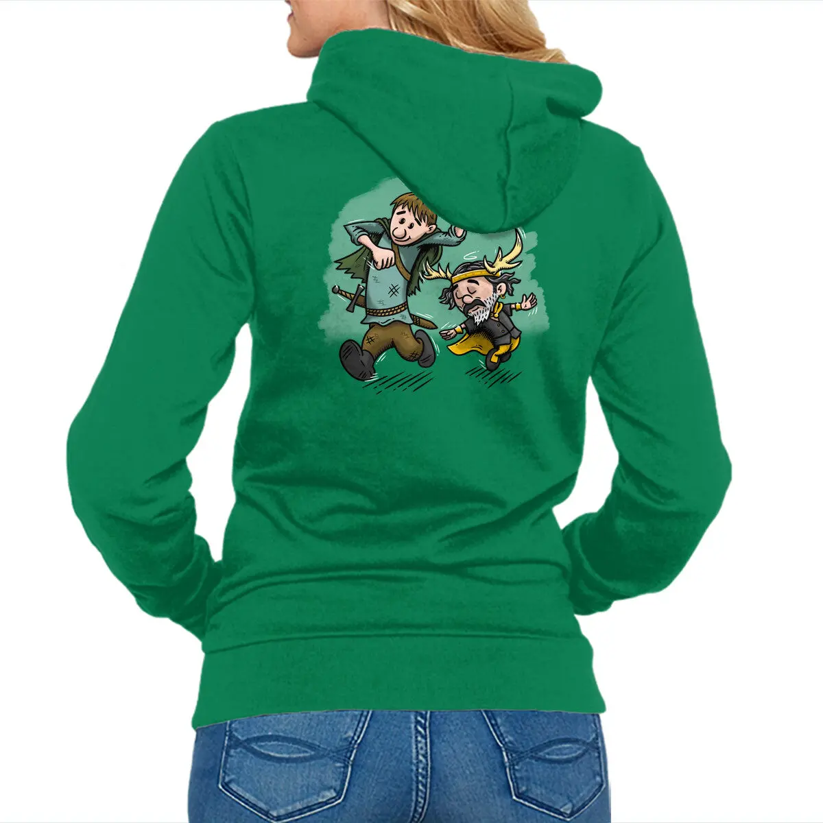 Dunk & Lyonel Unisex Zip-Up Sweatshirt - Image 10