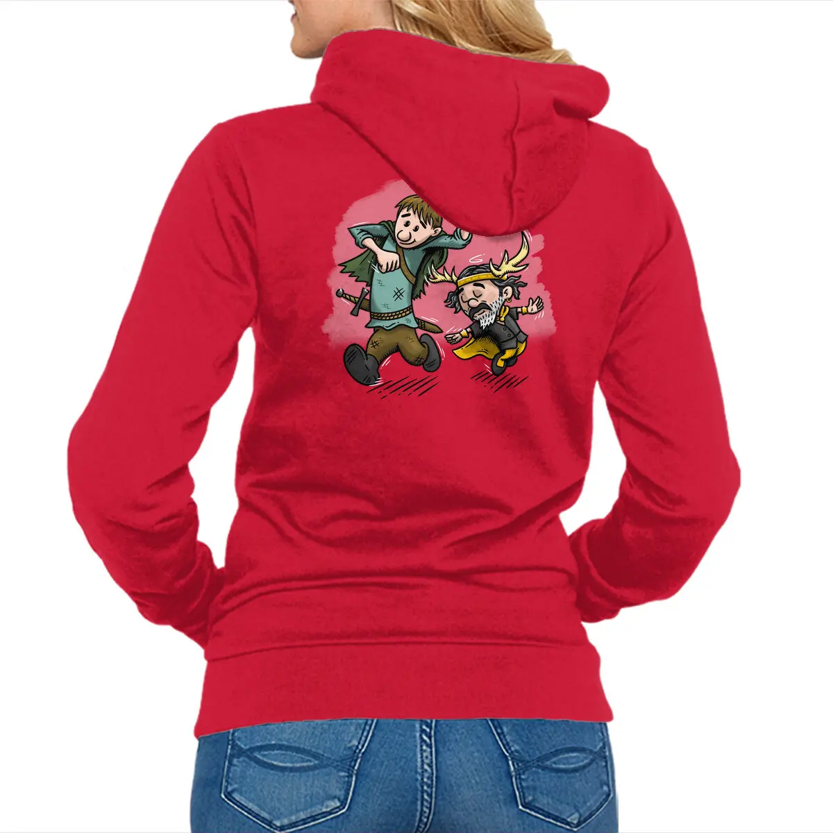 Dunk & Lyonel Unisex Zip-Up Sweatshirt - Image 7