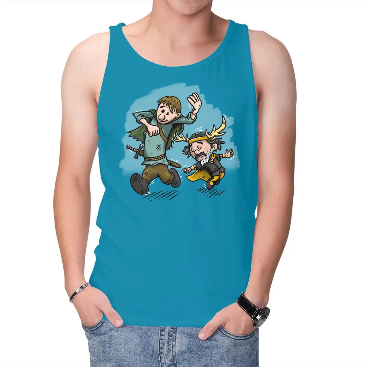 Dunk & Lyonel Unisex Tank Top - Image 10