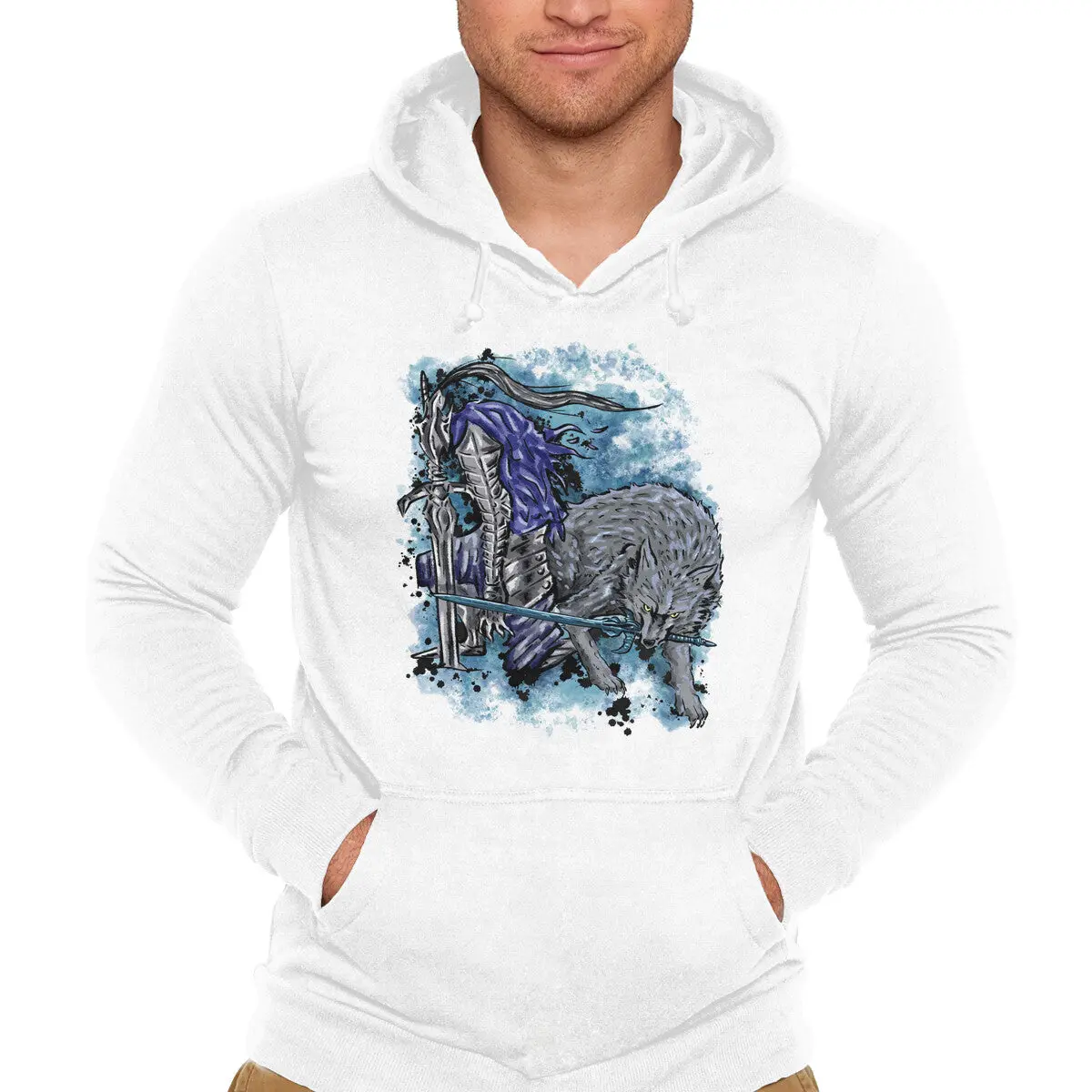 Dark Souls Sif and Artorias Unisex Sweatshirt - Image 7
