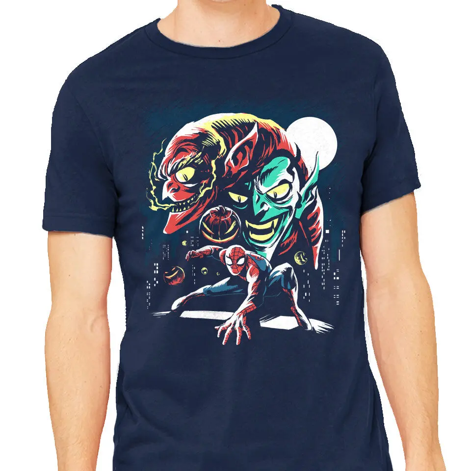 Two Goblins and a Spider Humor Tee - Image 5