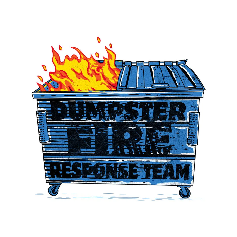 Dumpster Fire Response Team Bin 12