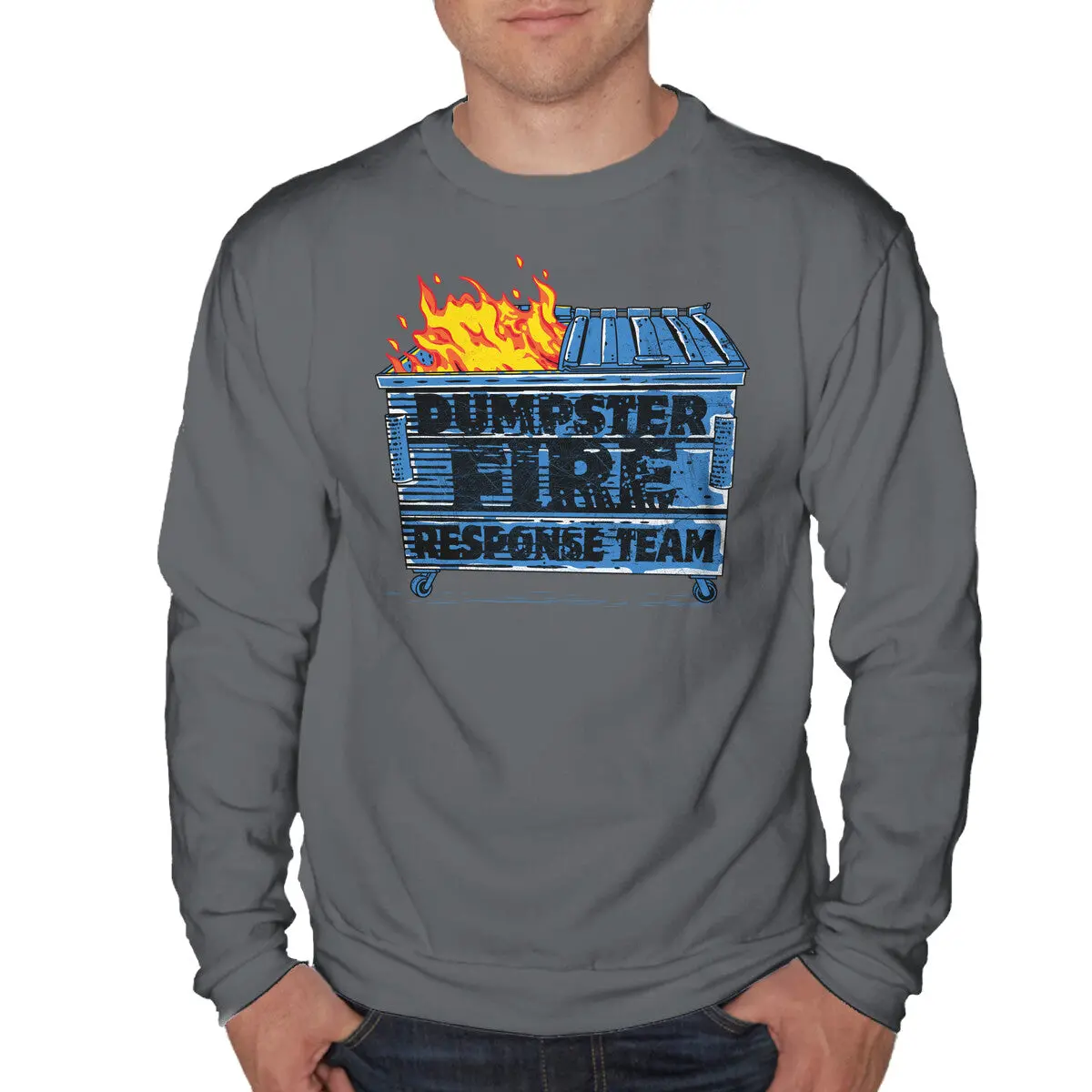 Dumpster Fire Emergency Response Sweatshirt - Image 7