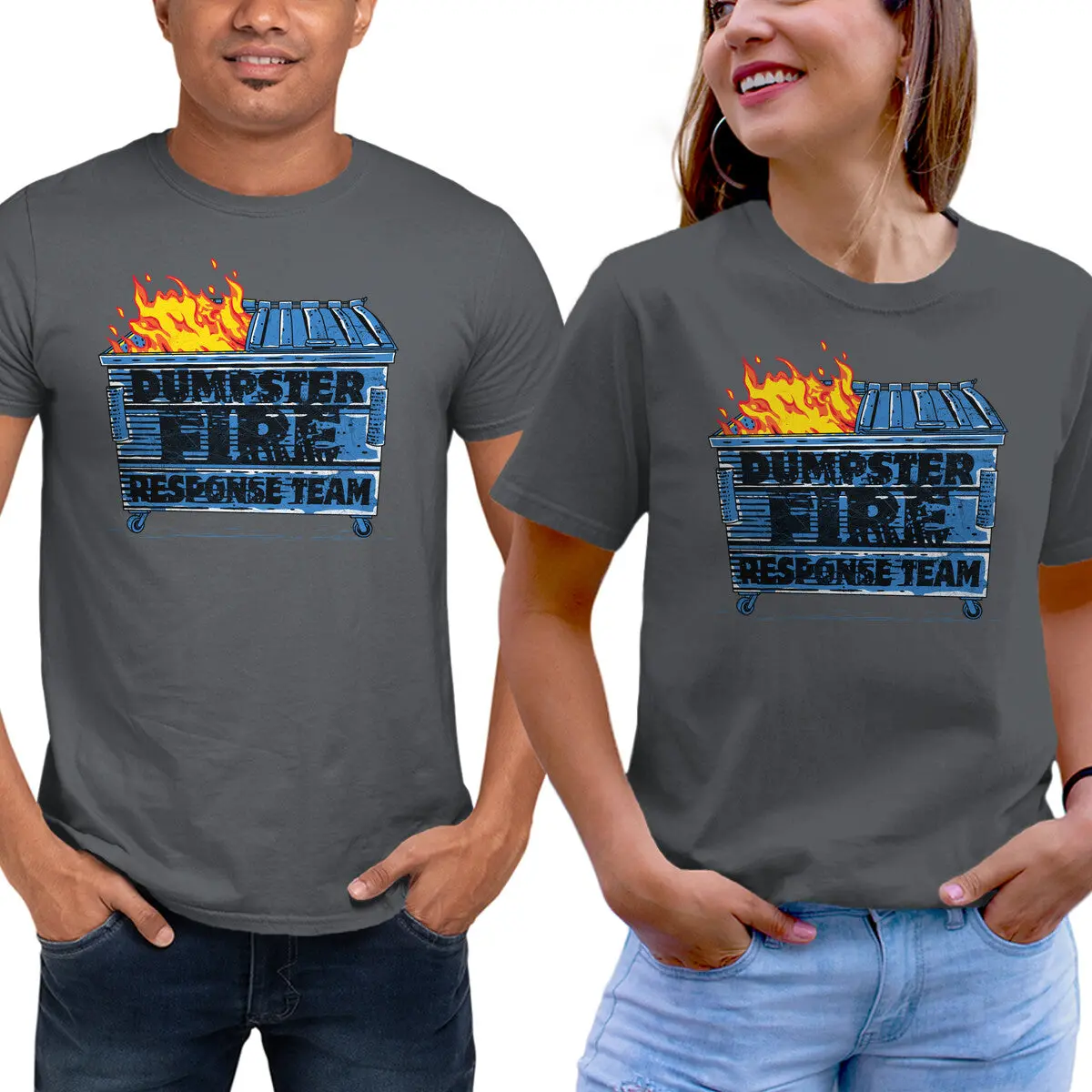 Dumpster Fire Response Team T-Shirt - Image 9