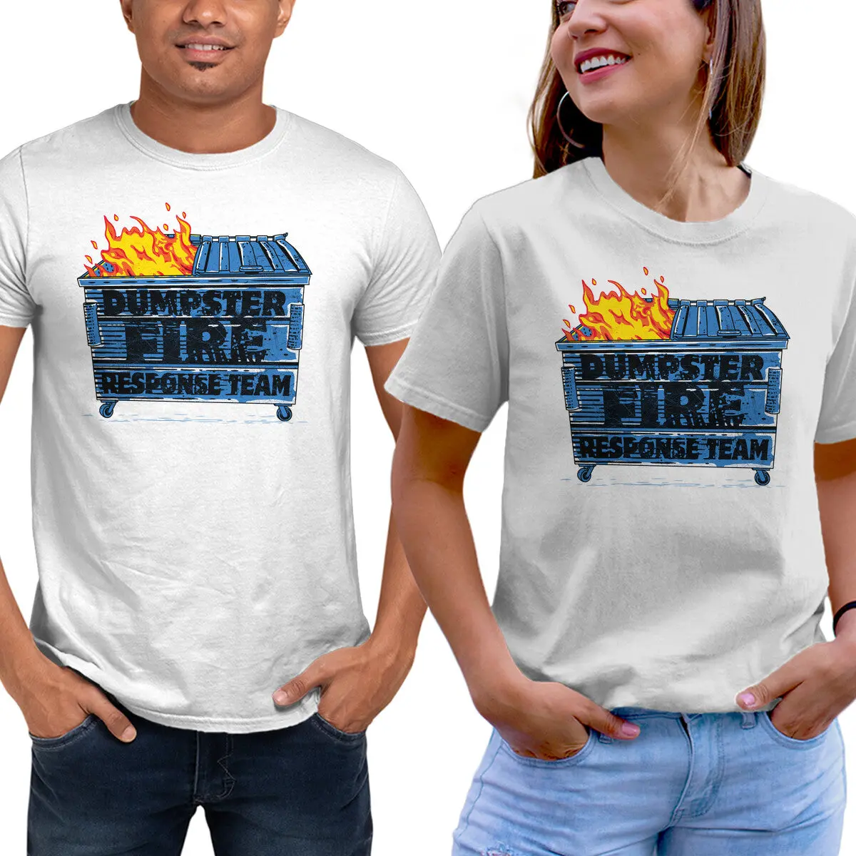 Dumpster Fire Response Team T-Shirt - Image 13