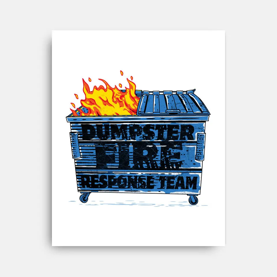 Dumpster Fire Response Team Bin 11
