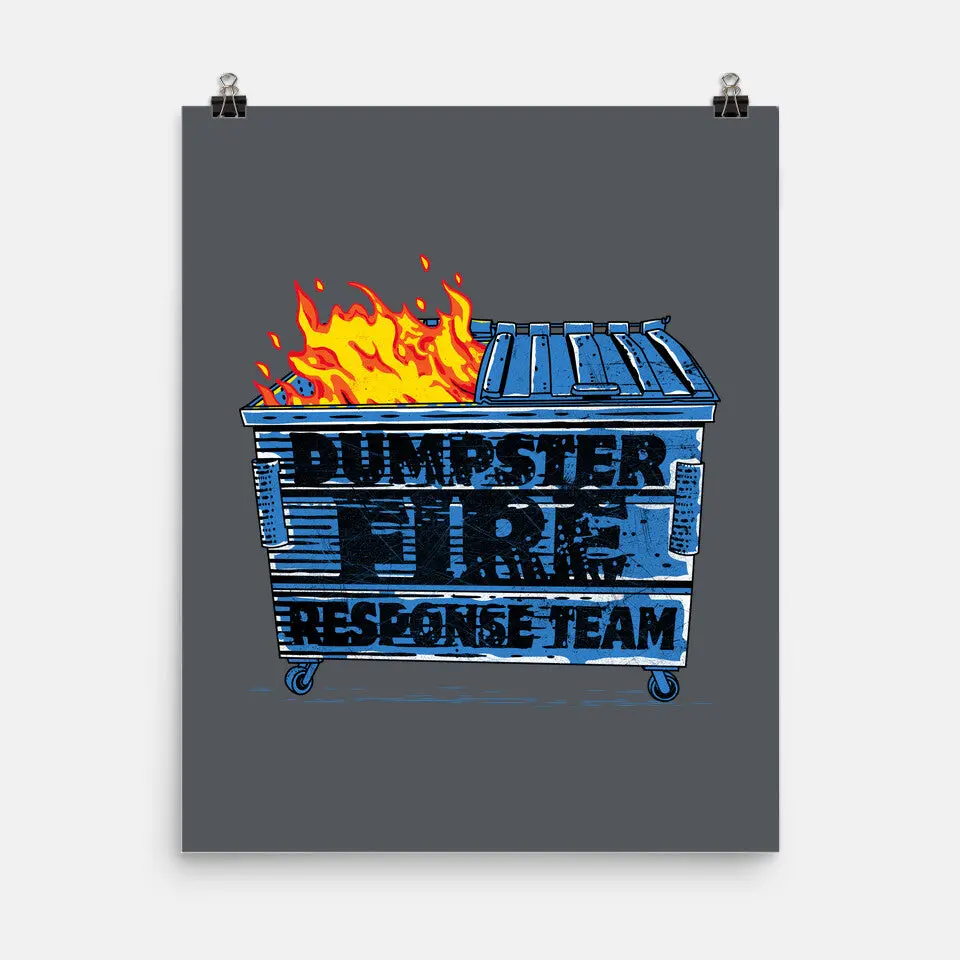 Dumpster Fire Response Team Bin 8