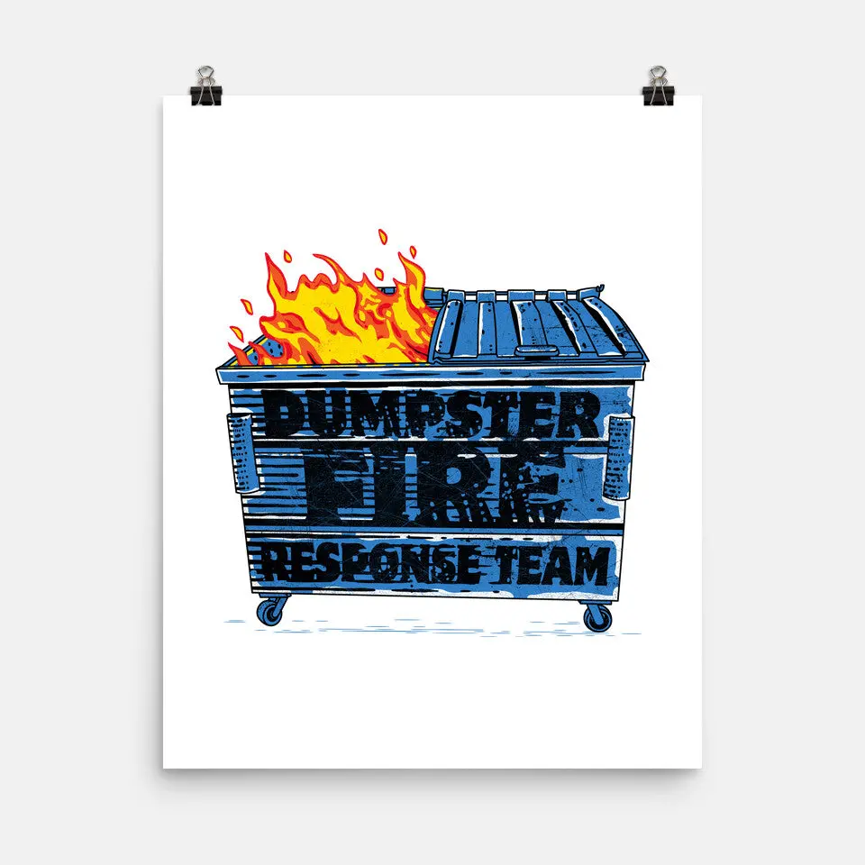 Dumpster Fire Response Team Bin 11