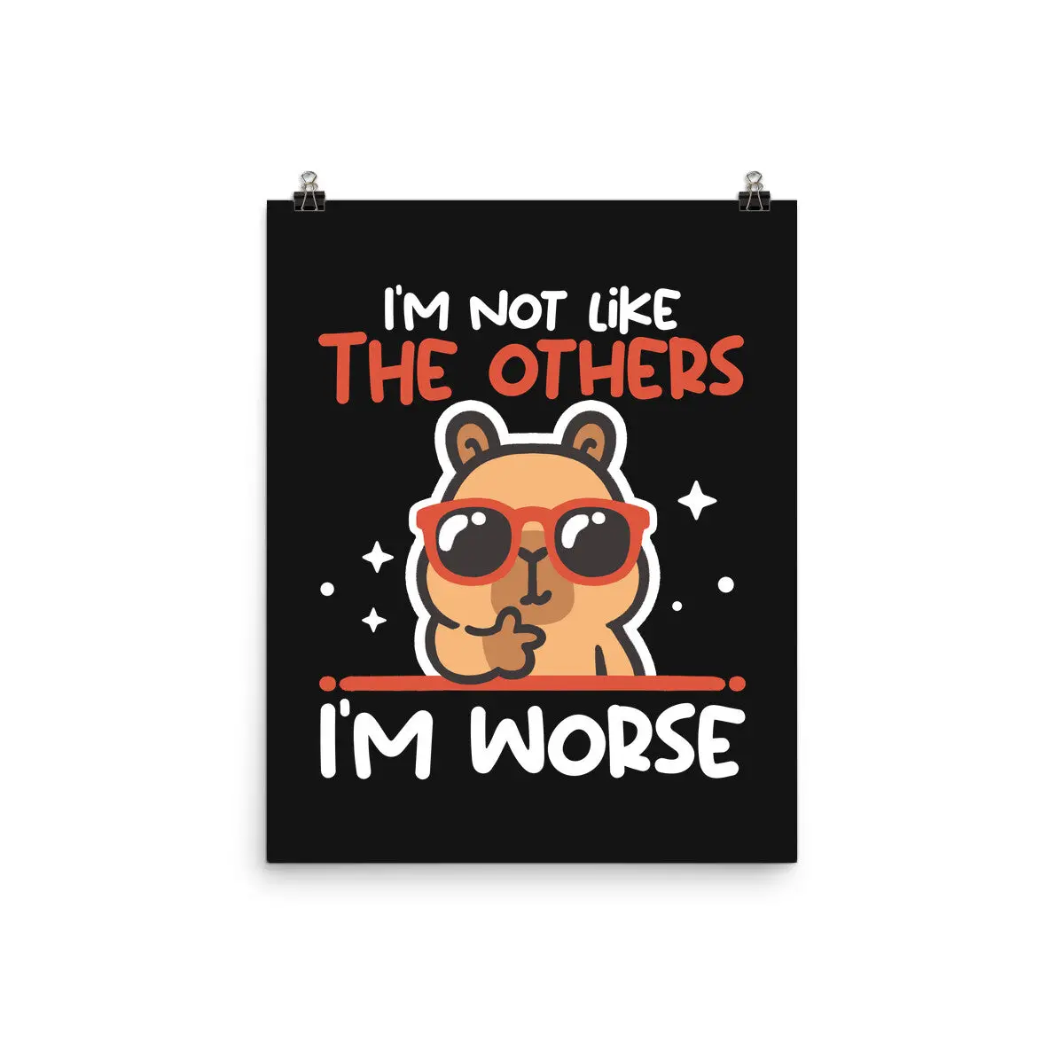I'm Worse Capybara 1