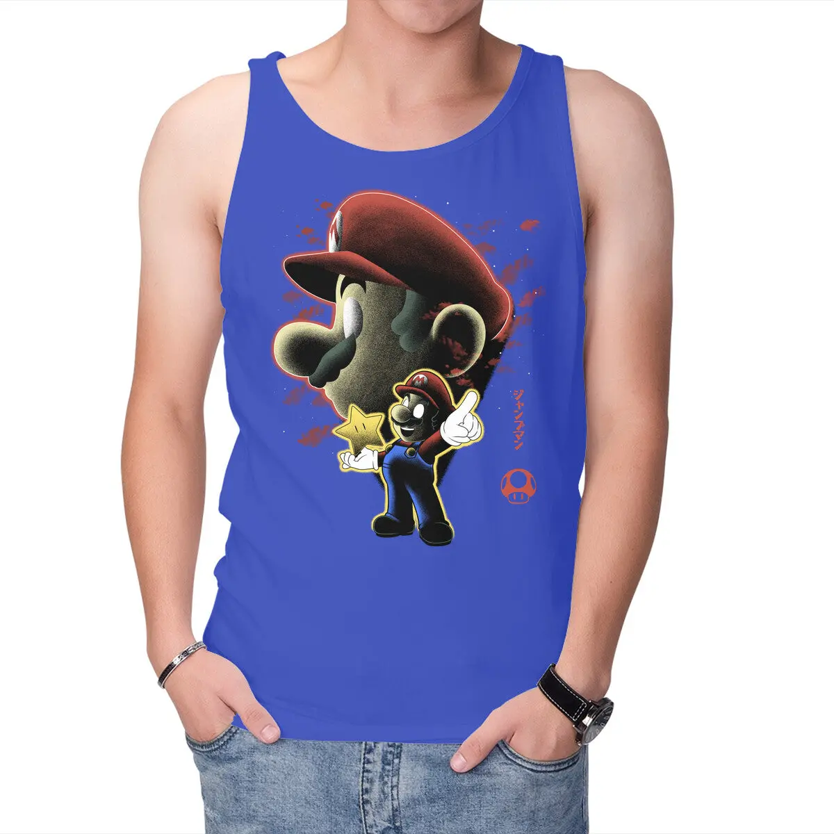 Jumpman Nightsky Unisex Tank Top - Image 7