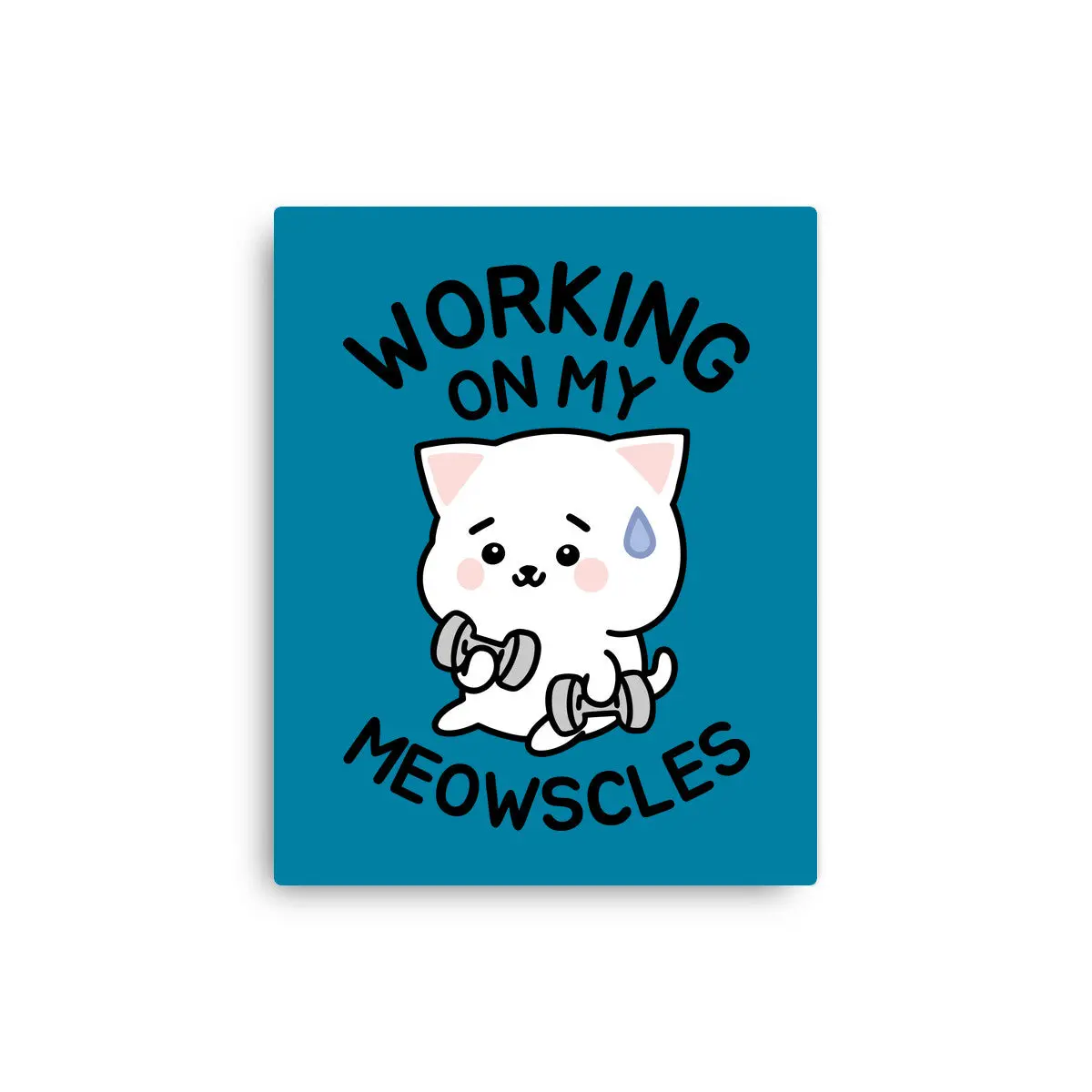 Working On My Meowscles 7