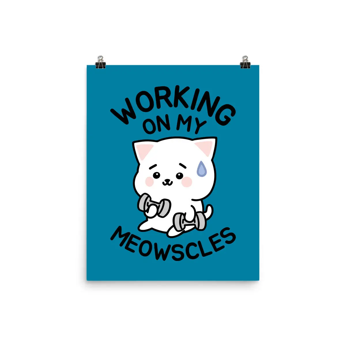 Working On My Meowscles 7