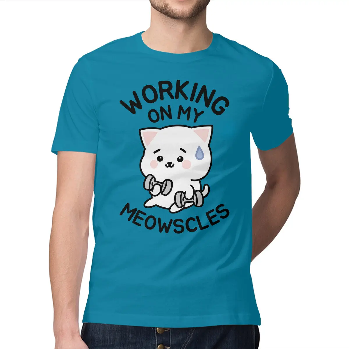 Working On My Meowscles 13