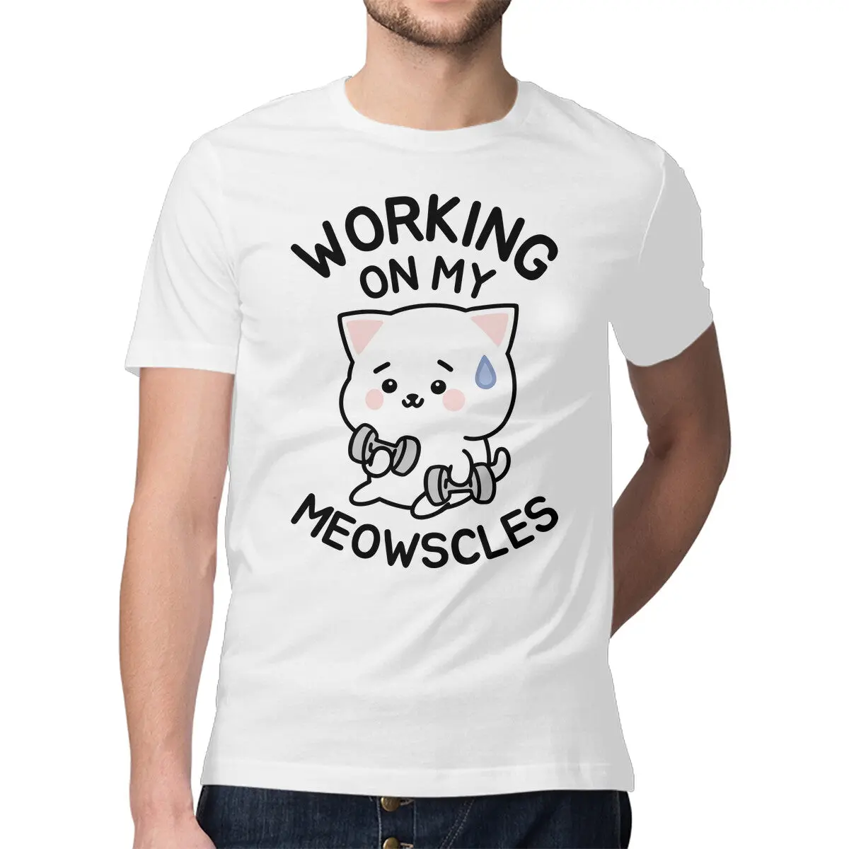 Working On My Meowscles 7