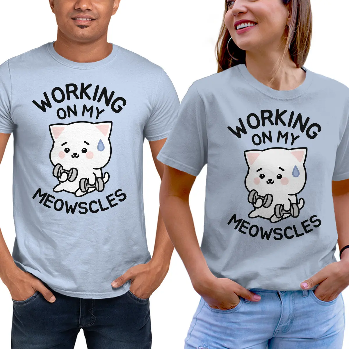 Working On My Meowscles 1