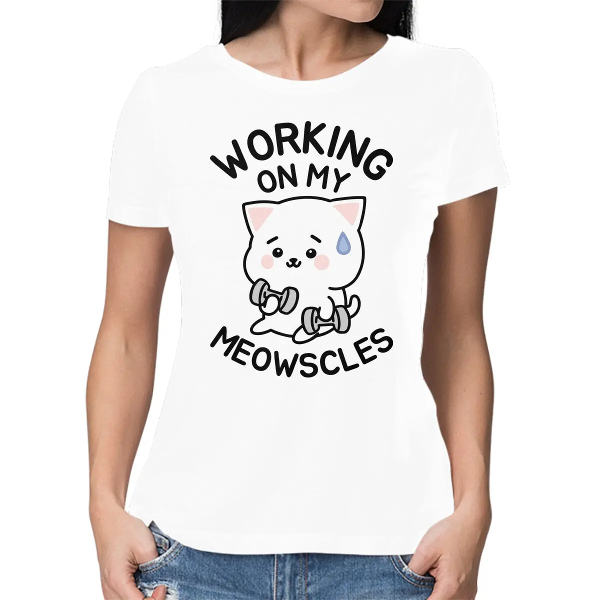 Working On My Meowscles 7