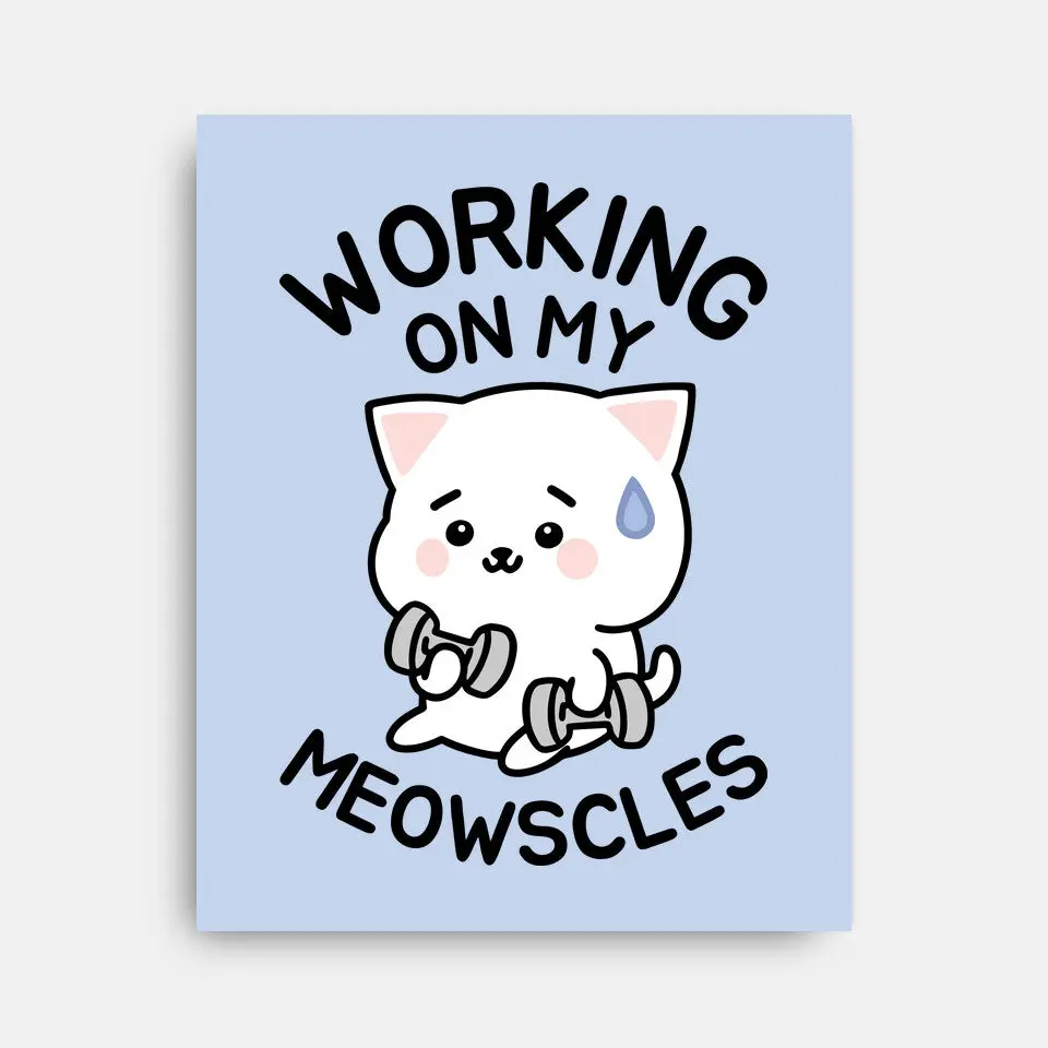 Working On My Meowscles 2