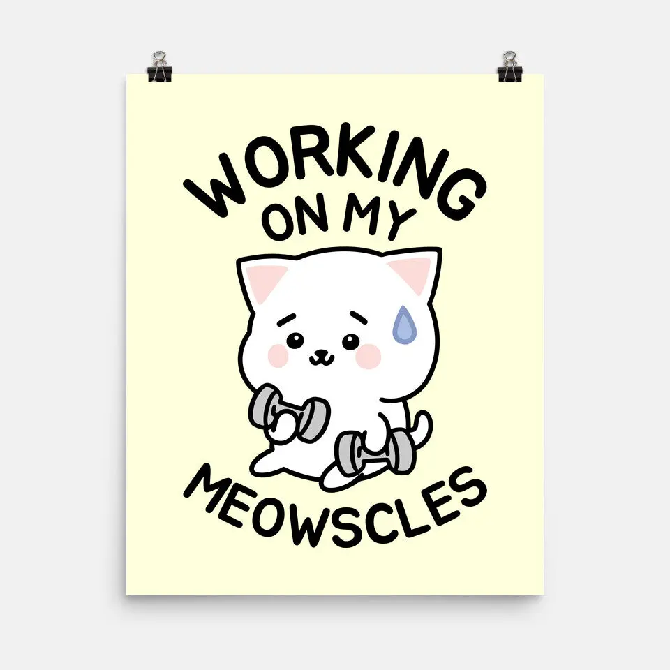 Working On My Meowscles 11