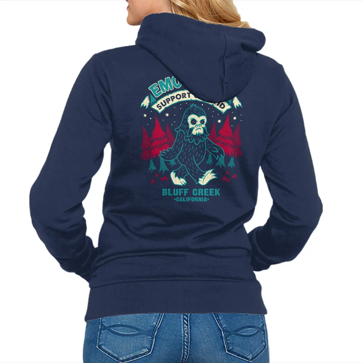 Bigfoot Emotional Support Sweatshirt - Image 4