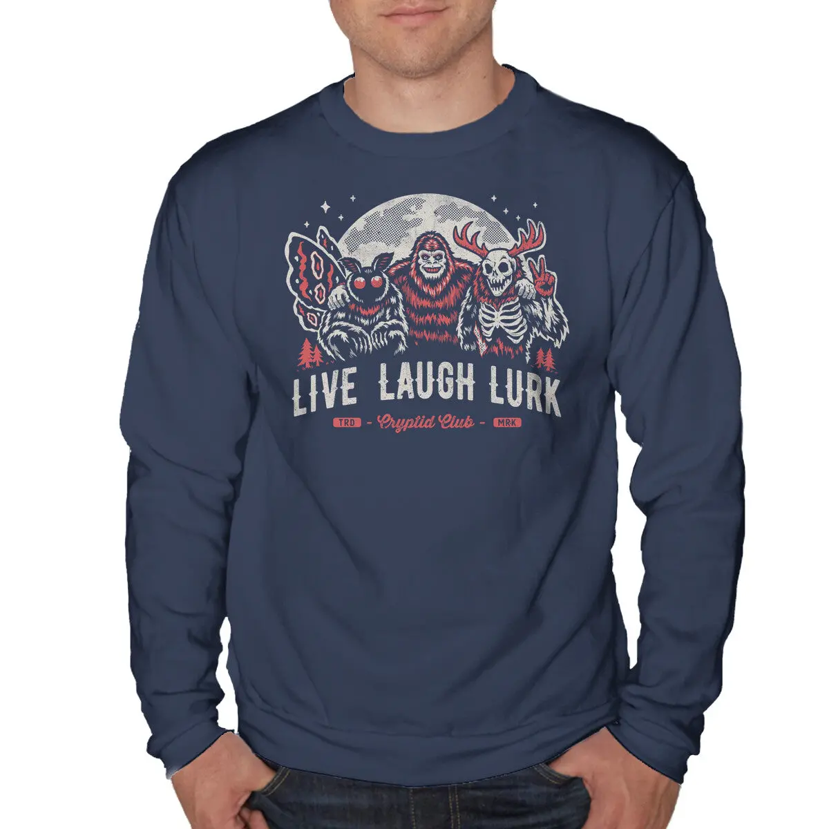 Live Laugh Lurk Sweatshirt - Image 4
