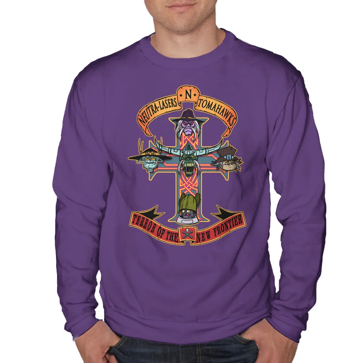 Terror of the New Frontier Unisex Sweatshirt - Image 13