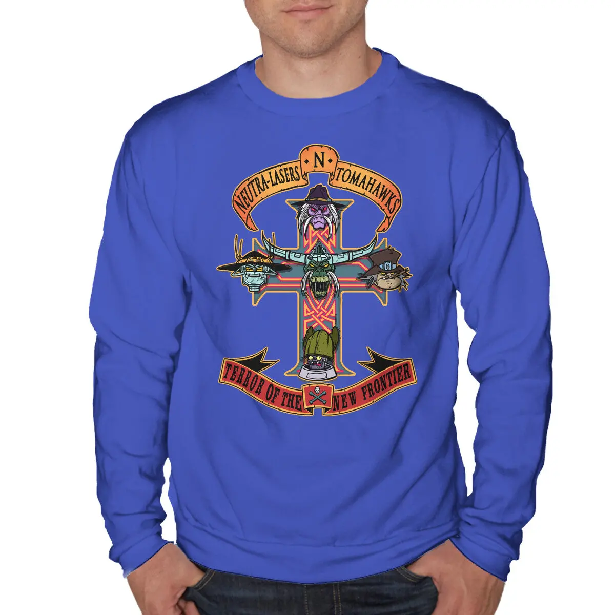 Terror of the New Frontier Unisex Sweatshirt - Image 10