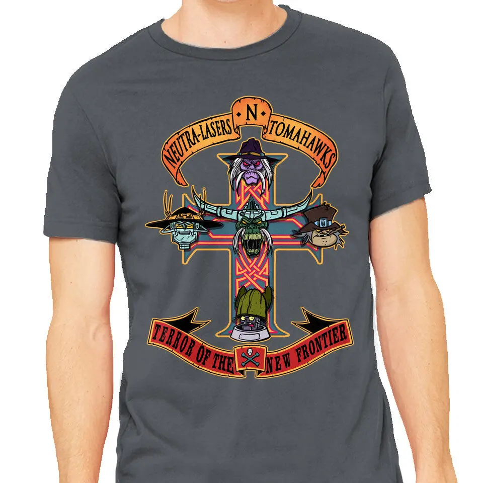 Terror of the New Frontier Heavyweight T-Shirt - Image 9