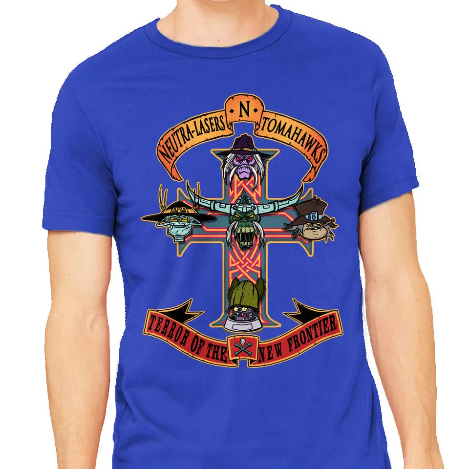 Terror of the New Frontier Heavyweight T-Shirt - Image 13