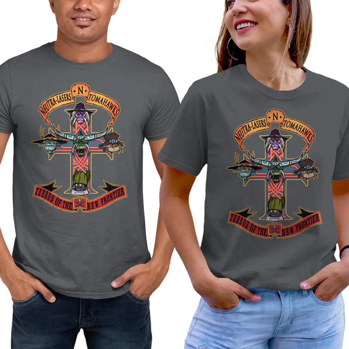 Terror of the New Frontier Graphic T-Shirt - Image 9