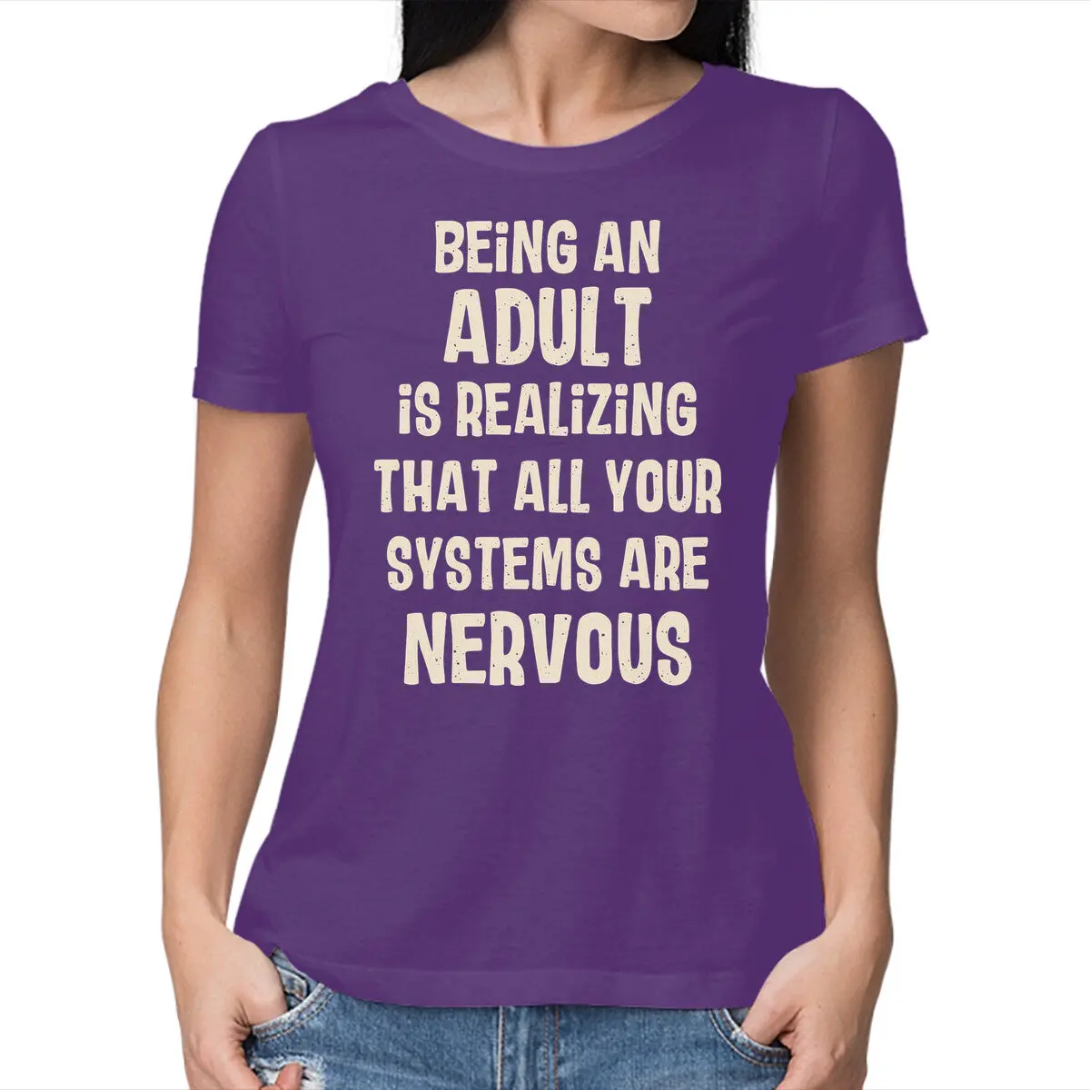 Nervous System Inspired Women's Basic Tee - Image 9