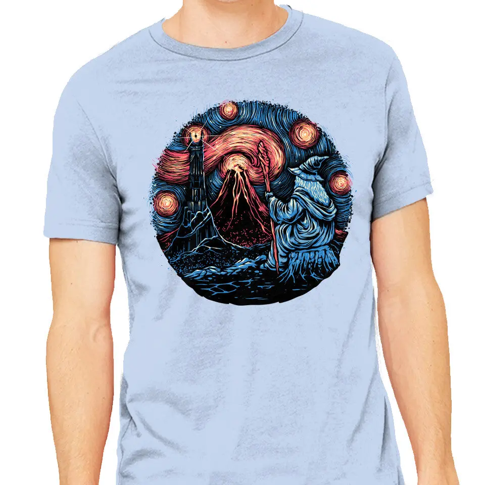 Wizard-Themed Heavyweight Men's T-Shirt - Image 9