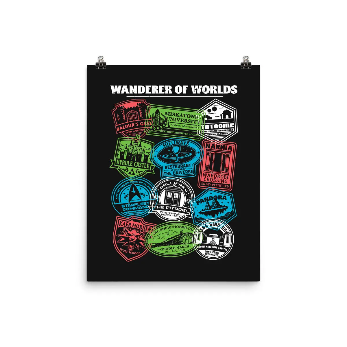 Geek Travel Stamp 1