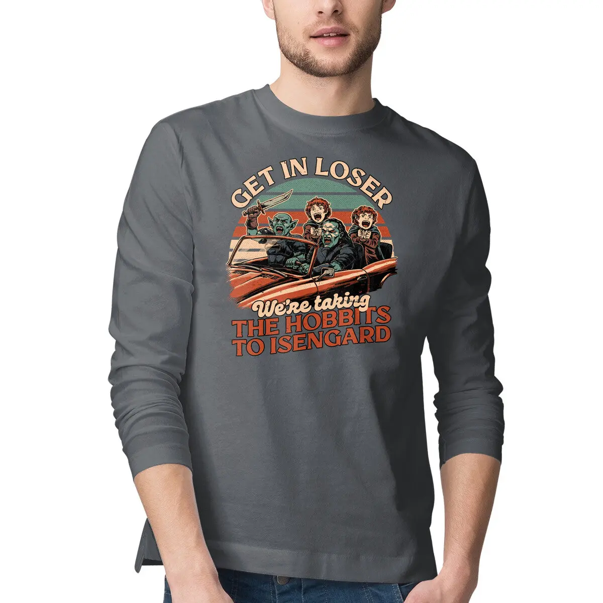 Fantasy Film Car Meme T-Shirt - Image 7