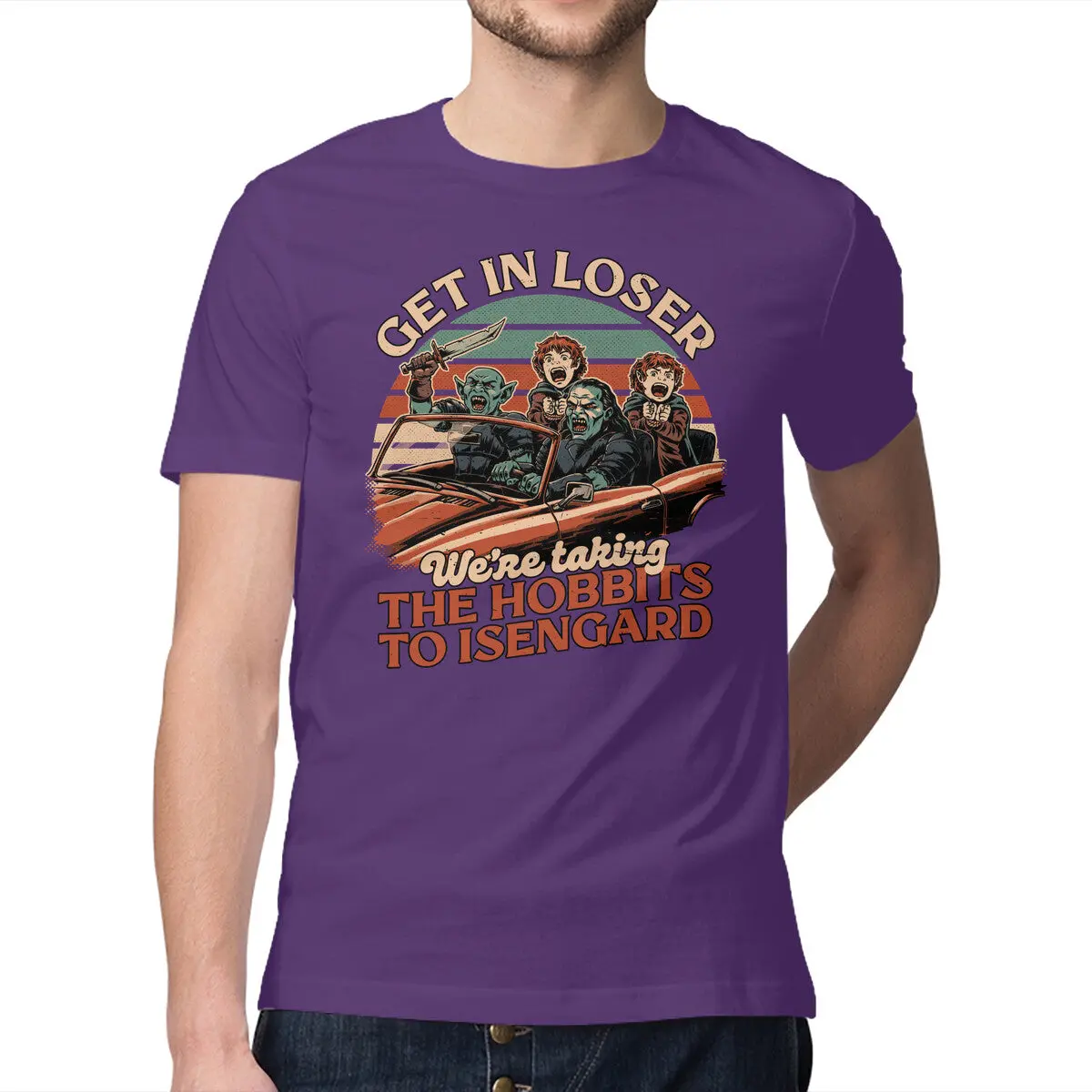 Fantasy Film Car Meme T-Shirt - Image 17