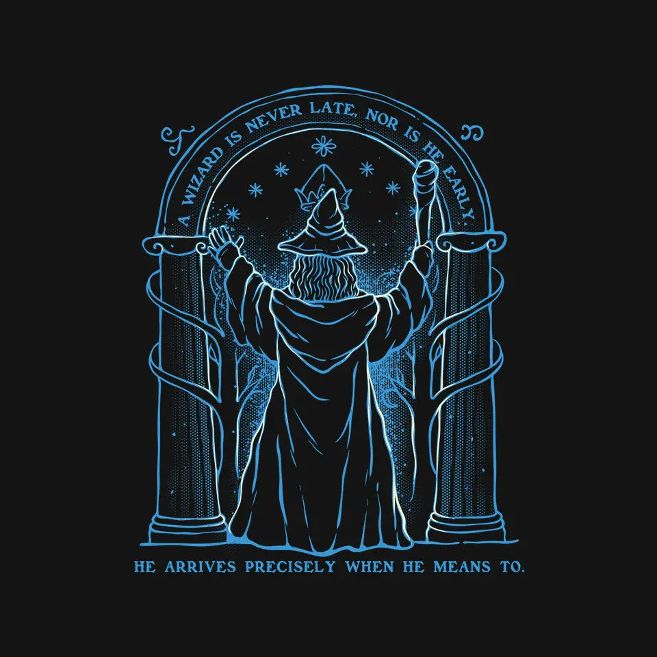 Arrives When He Means To 4