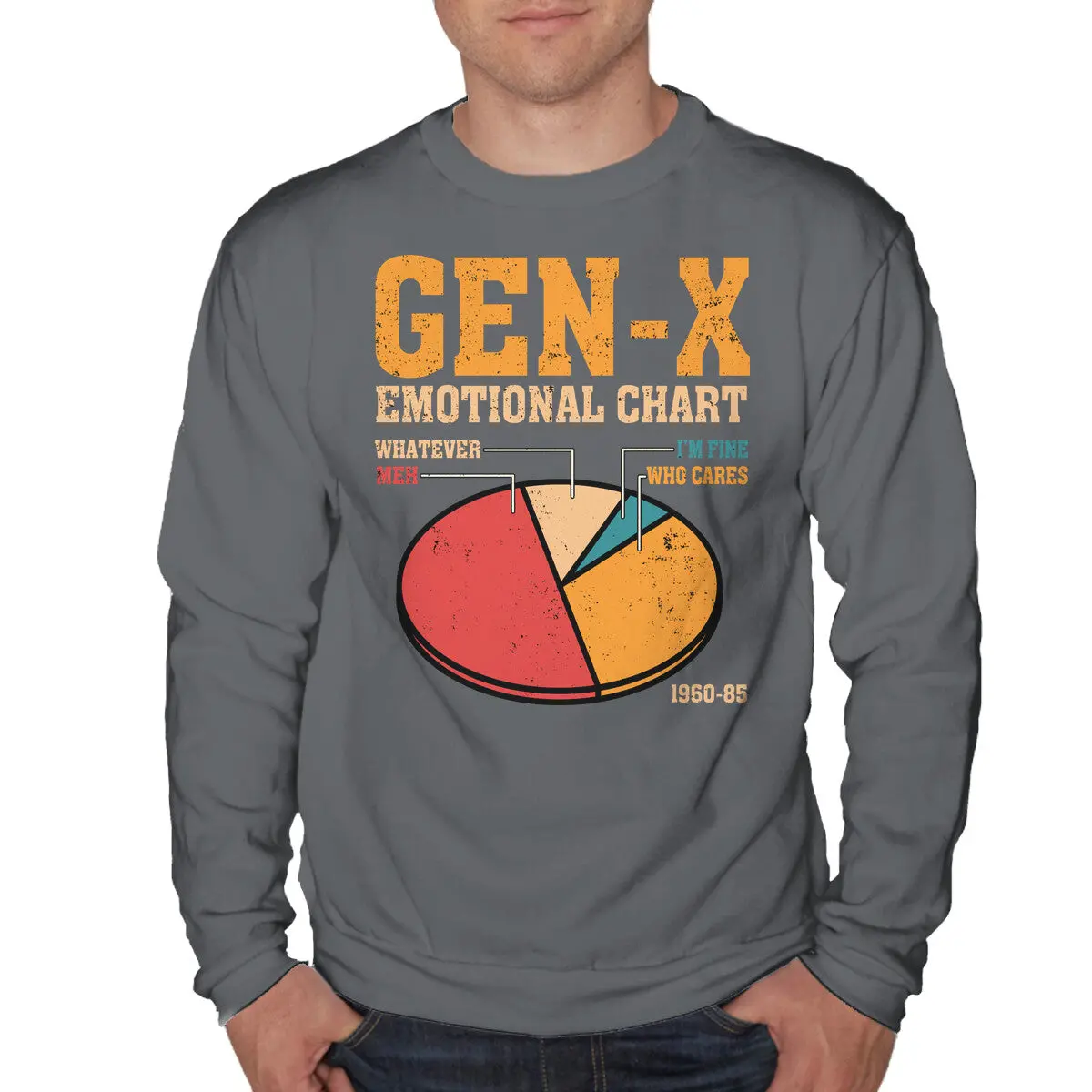 Gen X Emotional Maturity Sweatshirt - Image 7