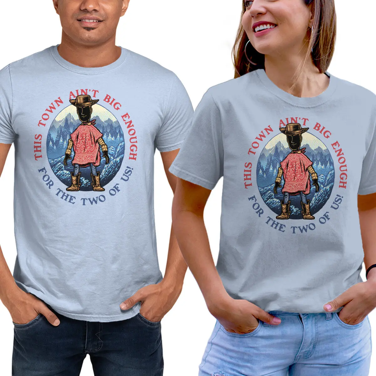 Duel in the Town Unisex T-Shirt - Image 13