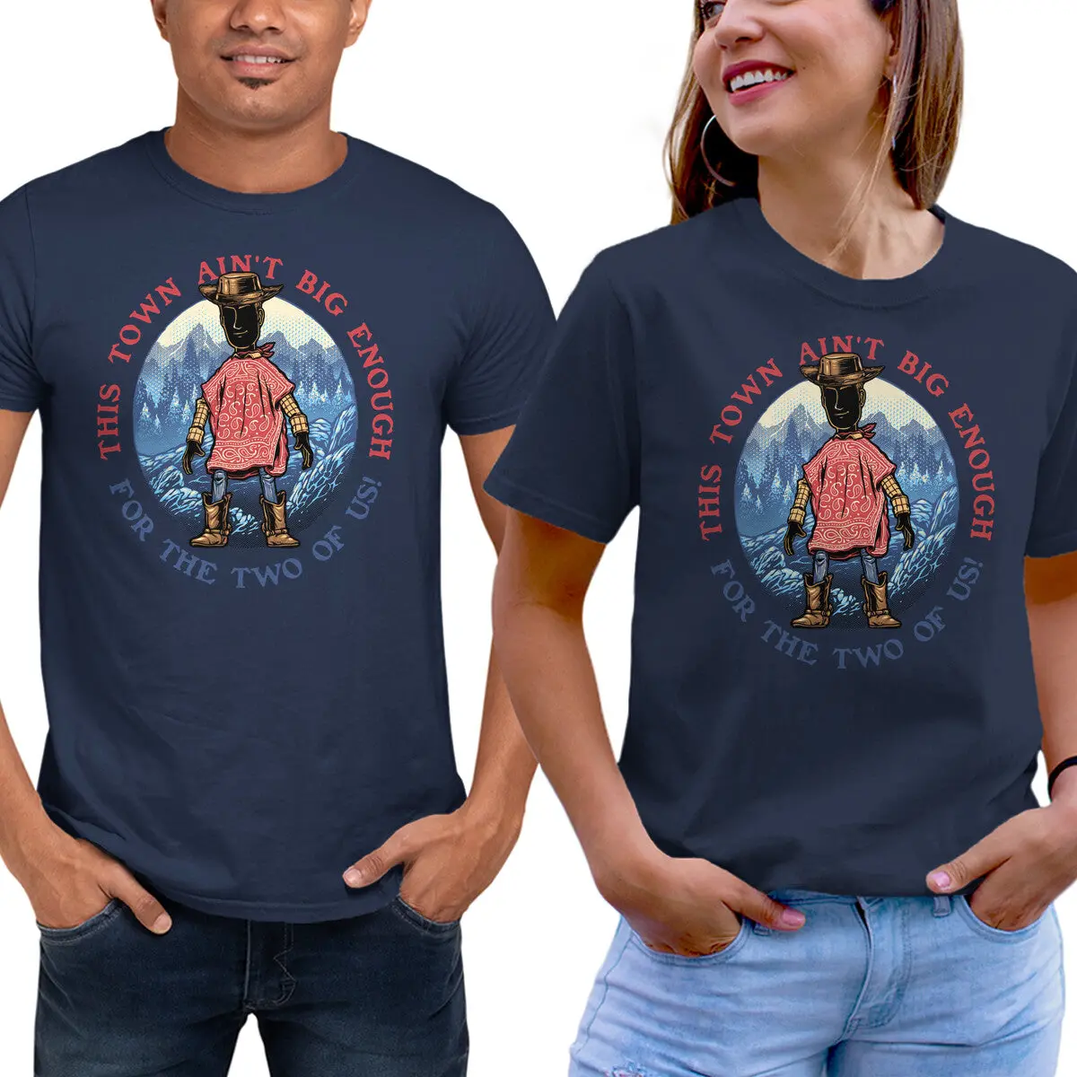 Duel in the Town Unisex T-Shirt - Image 9