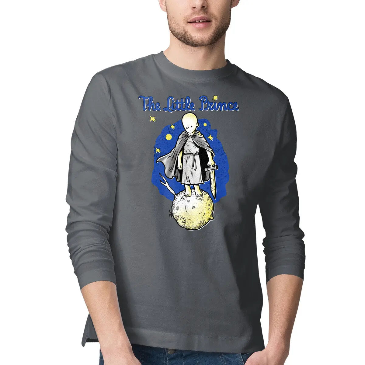 The Little Prince Inspired Men's Long Sleeve T-Shirt - Image 7