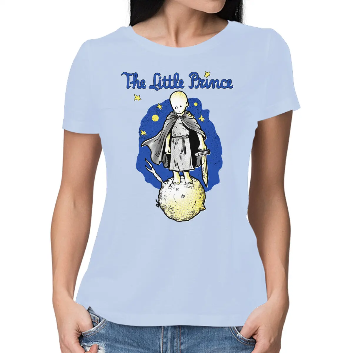 The Little Prince Inspired Women's Basic T-Shirt - Image 13