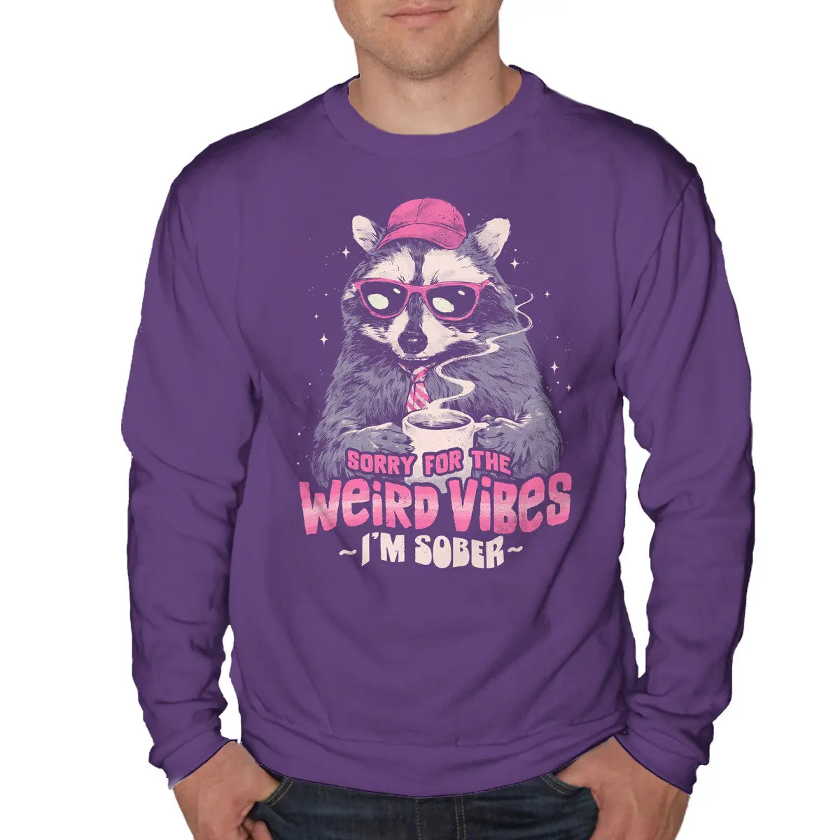Weird Vibes Apology Sweatshirt - Image 7