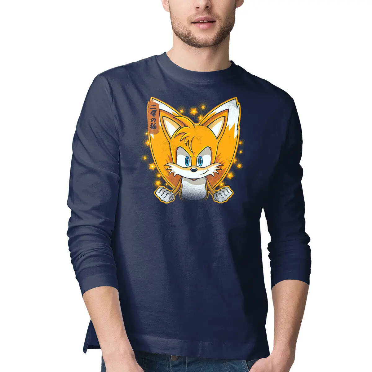 Two-Tailed Fox Graphic T-Shirt - Image 4